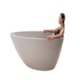 Banheira De Imersão Duraquartz Cinza Lunar Com Giroacqua Cor Especial Sabbia - 767920b8-8d6d-40e8-b330-9d7d20ce7d06
