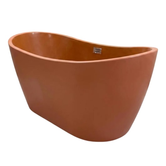 Banheira De Imersão Mavie Terracota Ouro Fino 160cm - Imagem principal - 9cc13d03-d19b-4f74-93c4-cbb1a2339824