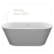 Banheira de Imersão Refúgio Astra 150cm - 3860dca9-5274-43b6-aae0-78bce60a2bc1