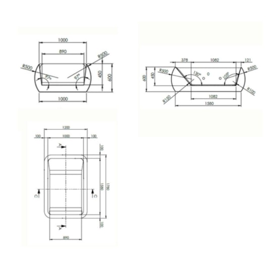 Banheira De Imersão Spuma Ouro Fino - Imagem principal - 194c3323-b3cf-44b7-b144-40a03a7be54f