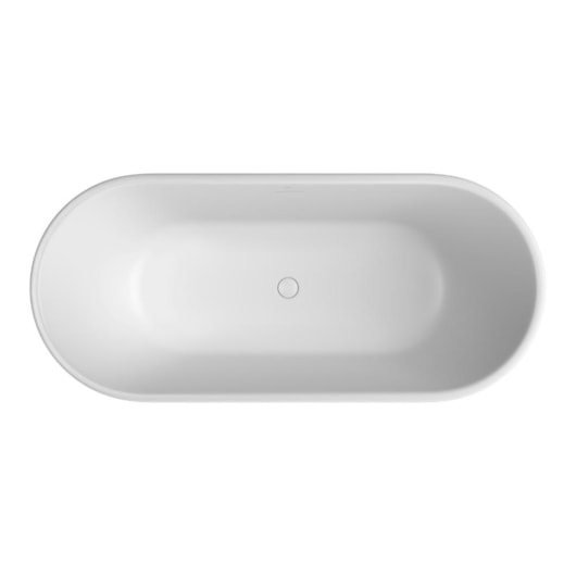Banheira De Piso Oval Branco Fosco Deca 170cm - Imagem principal - bab3e67b-961f-4d6b-845b-9ae3ef31df84
