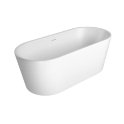 Banheira De Piso Oval Branco Fosco Deca 170cm