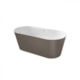 Banheira De Stonex Oval Raina Café Roca - 2948e408-0ee7-4b10-b84c-48c29686190b