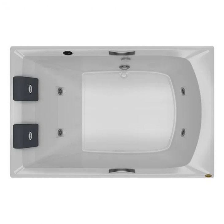 Banheira Dupla G4 com aquecedor P2 Carina Jacuzzi 170x110