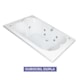 Banheira Dupla Ourocril Com Hidromassagem Top Line Ouro Fino 1.60x1.31cm - 116d35d7-5eff-4090-9a7b-c31e0647fb24
