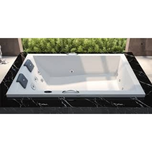 Banheira Dupla Pietá 180x120x50cm Com Aquecedor P2 Jacuzzi - Imagem principal - 2aca738c-d8d4-41c8-bbfa-11d896f3726b