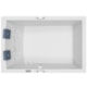Banheira Dupla Pieta Com Aquecedor Jacuzzi 180x120x50cm - 71bfa85a-f967-4ca2-967f-2d69307f001c