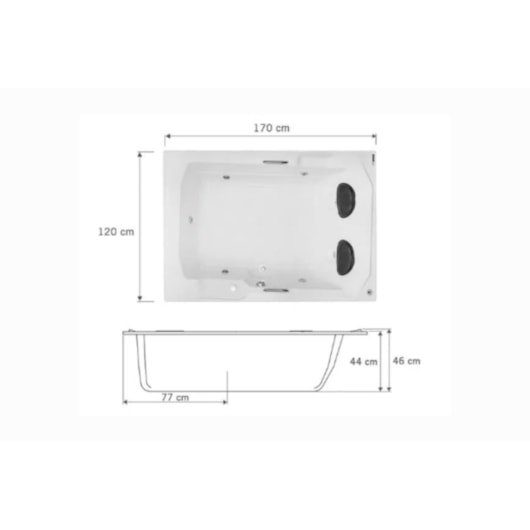 Banheira Esparta He10/180 Com Aquecedor - Imagem principal - cf3d2687-5d2b-4064-885a-532f8c325a3d