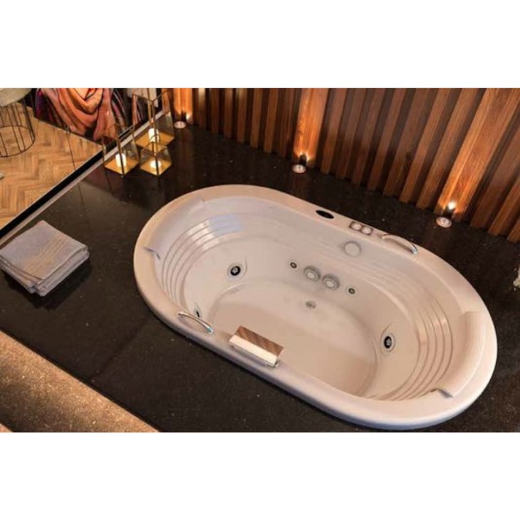Banheira Europe P1 60Hz Jacuzzi 184x112cm