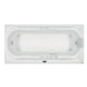 Banheira Habitaré Com Kit Pé Jacuzzi - d036ee58-d97d-46b9-a5bb-7790ac081429
