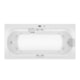 Banheira Habitaré Sha Com Kit Pé Jacuzzi - 2aea9294-20a2-4e6b-b138-5699cb466d3d