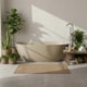 Banheira Itajai 2 Tan White Immersi 170x82x60cm - b9e9d152-5435-41d3-bd11-92522853f19a