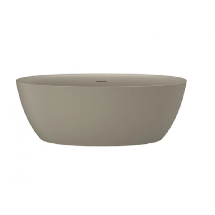 Banheira Itajai Warm Grey Immersi 150x82x60cm