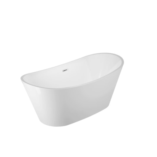 Banheira Moderna Porto Belo Glossy White Immersi 240L 170x81x68cm - Imagem principal - 1d58f4e2-3ff8-4b36-9ace-97145dc7c2f7