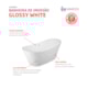 Banheira Moderna Porto Belo Glossy White Immersi 240L 170x81x68cm - c6bdfafb-b080-41f5-b26f-33c254dc971f