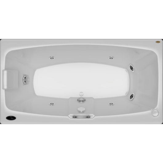 Banheira Mysia G2A P2 Com Aquecedor Jacuzzi - Imagem principal - c528619e-2887-4d6d-9159-ce85f82f792d