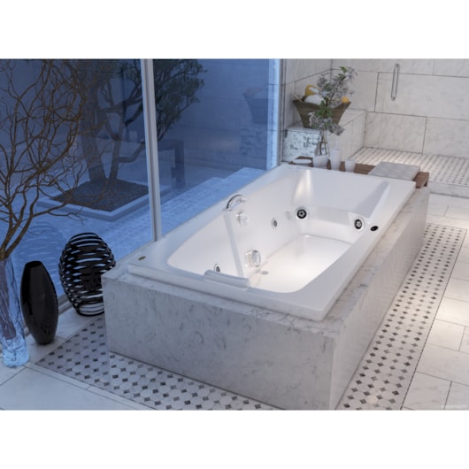 Banheira Mysia G2A P2 Com Aquecedor Jacuzzi - Imagem principal - b61cbfb1-7e84-4deb-98ca-f1d1bf6ab50e