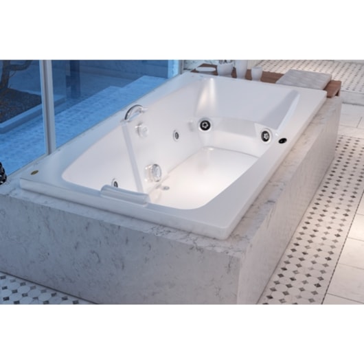 Banheira Mysia Plus P2 Com Aquecedor G1 Jacuzzi 150x79x42 cm - Imagem principal - ba35139a-162c-46a2-ae61-a0c45677387b