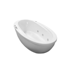 Banheira Oval Avant 180x96cm Ouro Fino