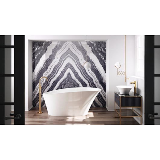 Banheira Rosalia Sem Hidromassagem Polido Jacuzzi 167x85cm - Imagem principal - c0986cd9-52d1-4de4-b42f-e5221ec93ac2