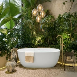Banheira Taipe 2 Matt White 160x80x58cm Immersi