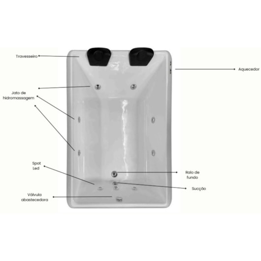 Banheiro Com Hidromassagem Spuma Ouro Fino - Imagem principal - bad89c52-1b6d-4827-8480-8fb93fd67cc0
