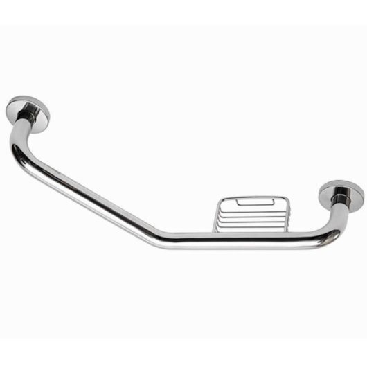 Barra De Apoio Curva Em Inox 1.1/4 Astra 57cm - Imagem principal - d2f704af-2582-4a10-b12f-16135c9f3329