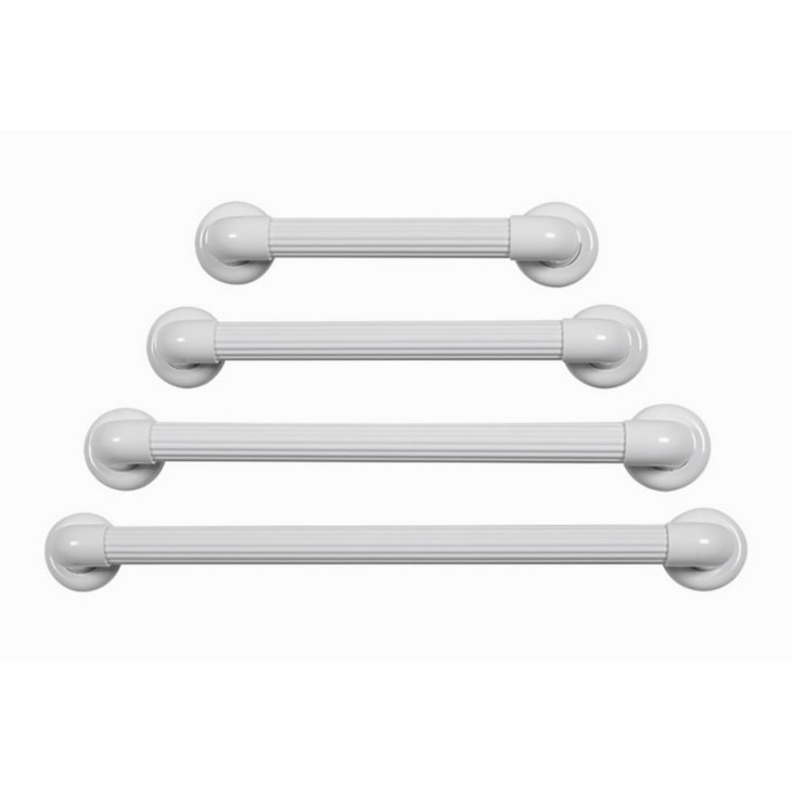Barra De Apoio Em Pvc Reta 30cm Branco Bp36/3 Astra