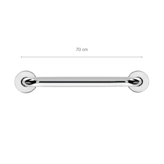 Barra De Apoio Inox 1.1/4 Astra 70cm - Imagem principal - 4c13e8a3-7158-4861-ae0c-8c6e88a53dda