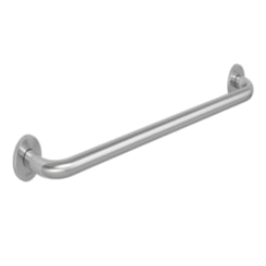 Barra De Apoio Lateral De Acessibilidade Conforto Inox Polido Deca 80cm