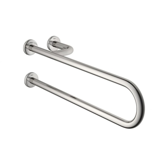 Barra De Apoio Lateral Fixa Esquerda De Acessibilidade Conforto Inox Polido Deca 80cm - Imagem principal - 8fcb52c5-89a4-4117-8db1-8df17ab315a9