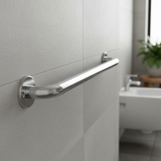 Barra de Apoio Polida Romar 60cm - Imagem principal - 9ab5ab76-43e2-4e0c-b540-820570584965