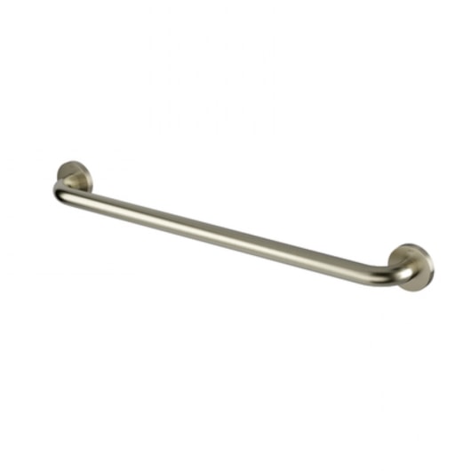 Barra De Apoio Reta De Acessibilidade Níquel Escovado Docol 70cm - Imagem principal - f64500a6-5b65-46f7-b128-d8d833c75b28