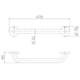 Barra De Apoio Reta De Acessibilidade Onix Docol 40cm - 14232ff9-7e7a-4420-827d-9f1a282aadfe