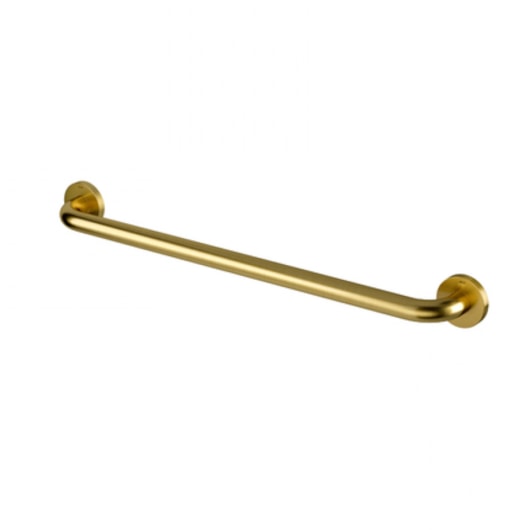 Barra De Apoio Reta De Acessibilidade Ouro Escovado Docol 70cm - Imagem principal - 46e1f8cf-2e2e-4a63-95eb-e4a29d564011