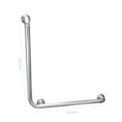 Barra De Segurança Alumínio Lavatório Sicmol 60cm