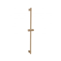 Barra Deslizante Para Ducha Manual Com Suporte Sensum Rose Gold Roca 80cm