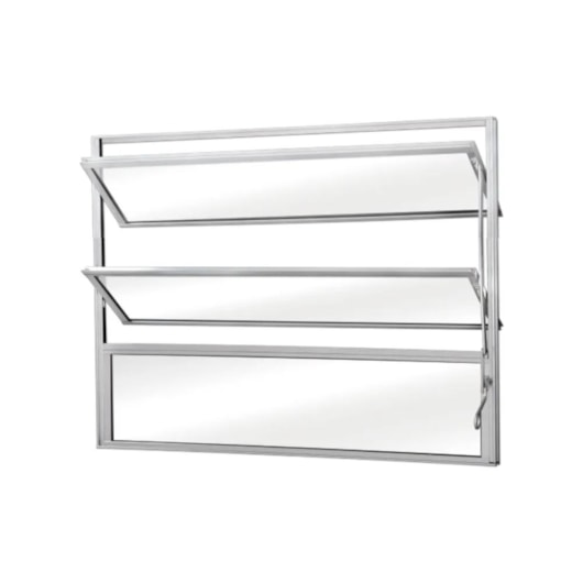 Basculante Vidro Mini Boreal Branco Soft MGM 60x60cm - Imagem principal - 44a2bb67-edff-4171-ae30-0578e5754abb