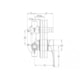 Base De Monocomando Para Banheira E Chuveiro Noronha/Riviera Cromado Celite - 0b5a71b4-b255-41df-affe-07d242a978dc