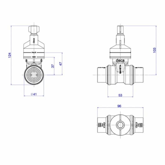 Base Para Registro De Gaveta De Pvc Base Fácil 25mm Deca 20mm - Imagem principal - 297f7028-ef14-4ad2-97e3-a2887509af53