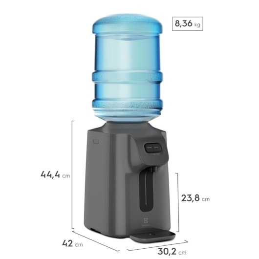 Bebedouro Com Compressor BC01X Cinza Electrolux 127V - Imagem principal - cc77b98c-b9ae-49cf-8039-0709aeef47bf
