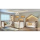 Berço Mini-Cama Lara Branco/Amadeirado Carolina Baby Cb001 - c6dc976d-f97f-445e-b725-b0894bc773dd