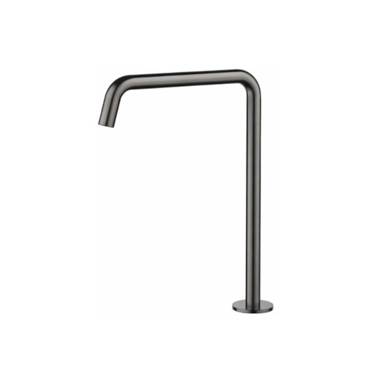 Bica Alta Angulo Reto Domus Grafite Lexxa LEXXA 30cm - Imagem principal - 5dff5415-a187-439b-9743-3e420a54cb49