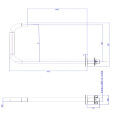 Bica Para Lavatório De Mesa Quadrada G Decayou Black Mate Deca
