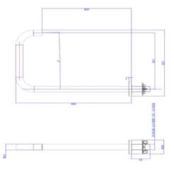 Bica Para Lavatório De Mesa Quadrada M Decayou Inox Deca