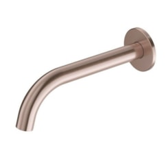 Bica Para Lavatório De Parede Mix Match 230 Cobre Escovado Docol