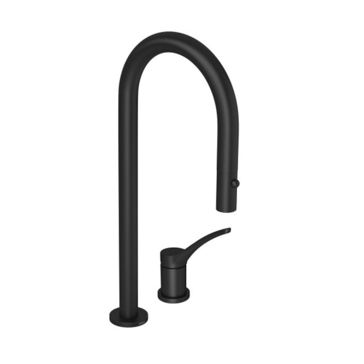Bica Para Monocomando De Cozinha De Mesa You Curva Black Matte Deca