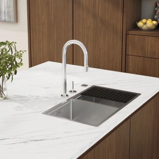 Bica Para Monocomando De Cozinha De Mesa You Curva Cromado Deca - Imagem principal - 70843f64-0744-4a6b-99fe-f350d2d30922