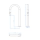Bica Para Monocomando De Cozinha De Mesa You Curva Cromado Deca - 4fbd27cf-6ff8-4fde-8798-fca4276775cd