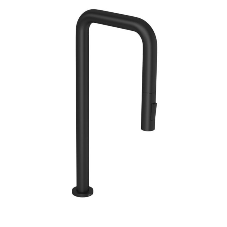 Bica Para Monocomando De Cozinha De Mesa You Reta Black Matte Deca